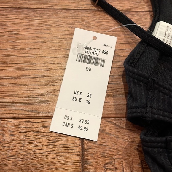 Abercrombie Kids Girls Swim - Black One-Piece Swimsuit Bathing Suit - Size 5/6 - Picture 10 of 16